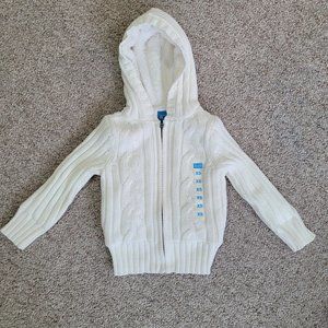 NWT The Children's Place Faux Fur Lined Hoodie XS